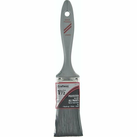 BEAUTYBLADE 1.5 in. Craftway Polyester Varnish & Wall Paint Brush BE3305986